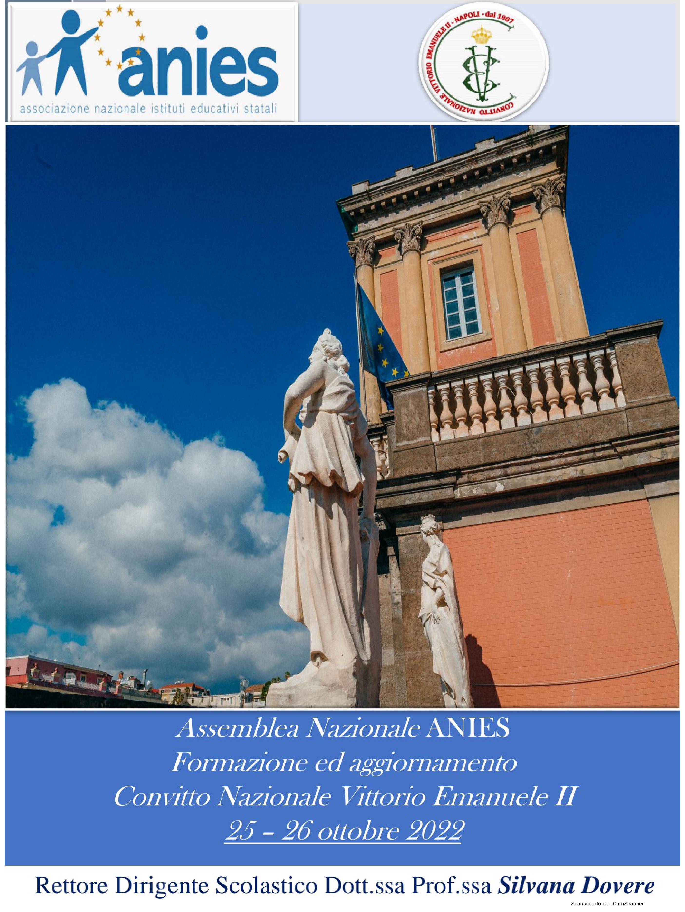 ANIES-Assemblea Nazionale Convitto Nazionale di Napoli 25-26 ottobre 2022